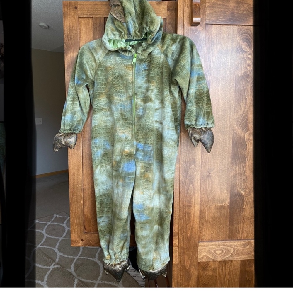 Green Dinosaur Costume for Kids size 3/4